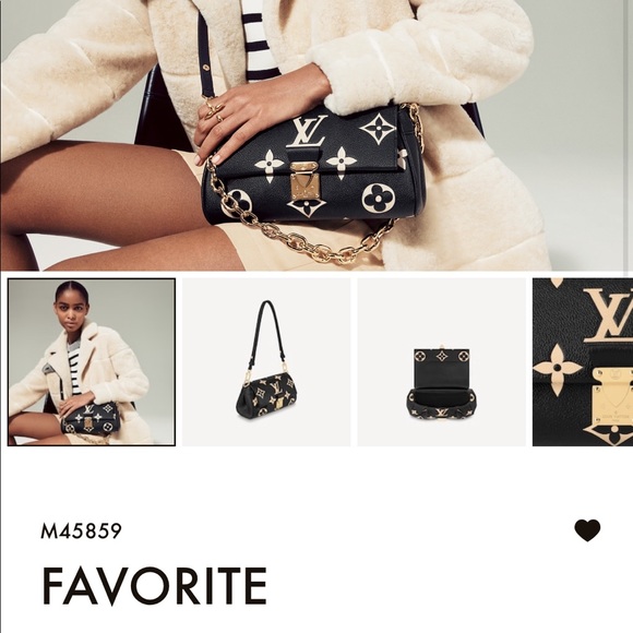 Louis Vuitton Favourite Bi-Color Monogram Empreinte Leather - Picture 2 of 14